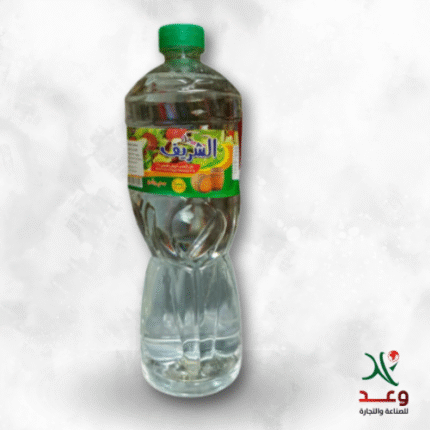 الشريف خل قصب ابيض طبيعي -900 مللي *12زجاجة